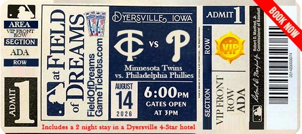 Field of Dreams Ticket 04 Field of Dreams Ticket 04