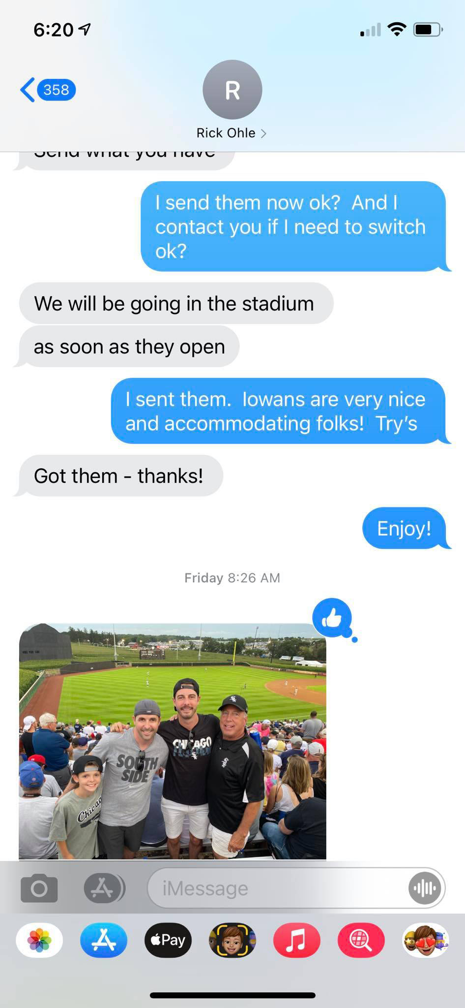 Read the testimonials from our happy customers at the MLB Field of Dreams